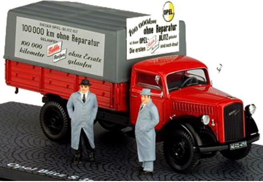 1/43 OPEL Blitz S 3t "Fulda" + 2 Personnages OPEL