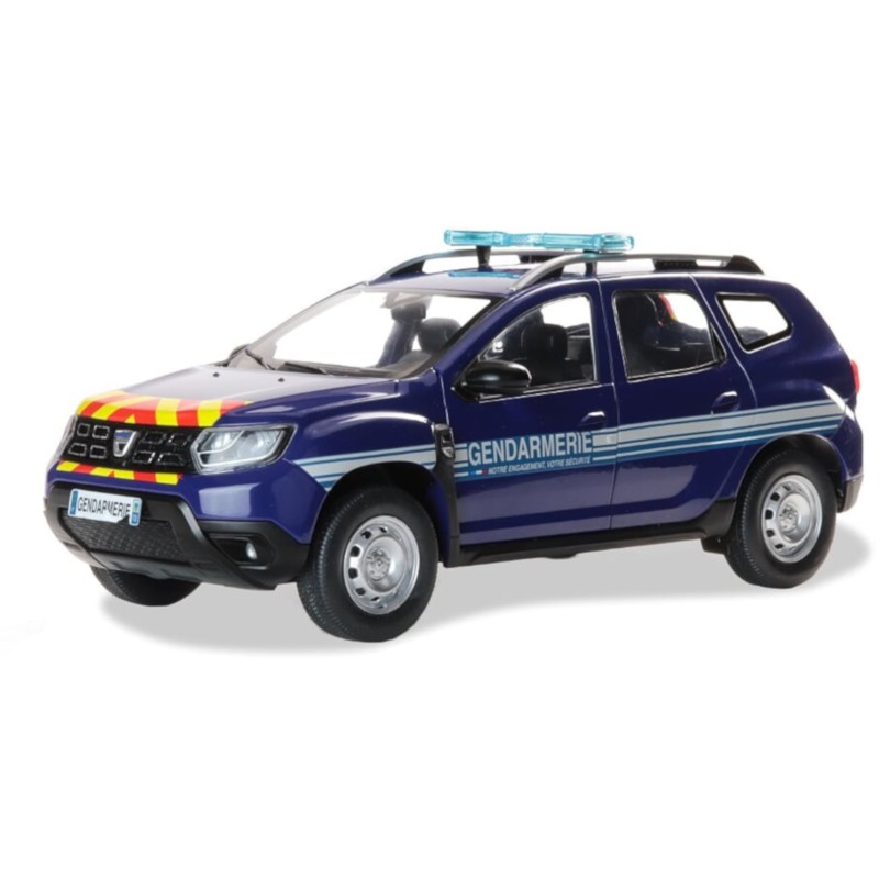 Miniature 1/18 DACIA Duster MK2 Gendarmerie 2019 I RS Automobiles