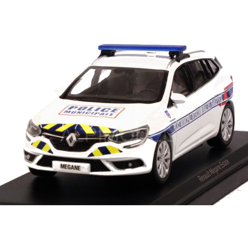 Miniature 1/43 RENAULT Megane Break "Police Municipale" 2016 I RS ...