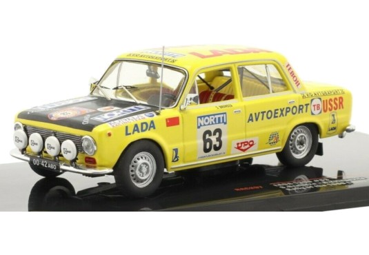 1/43 LADA 1300 N°63 Rallye 1000 Lacs 1975 LADA